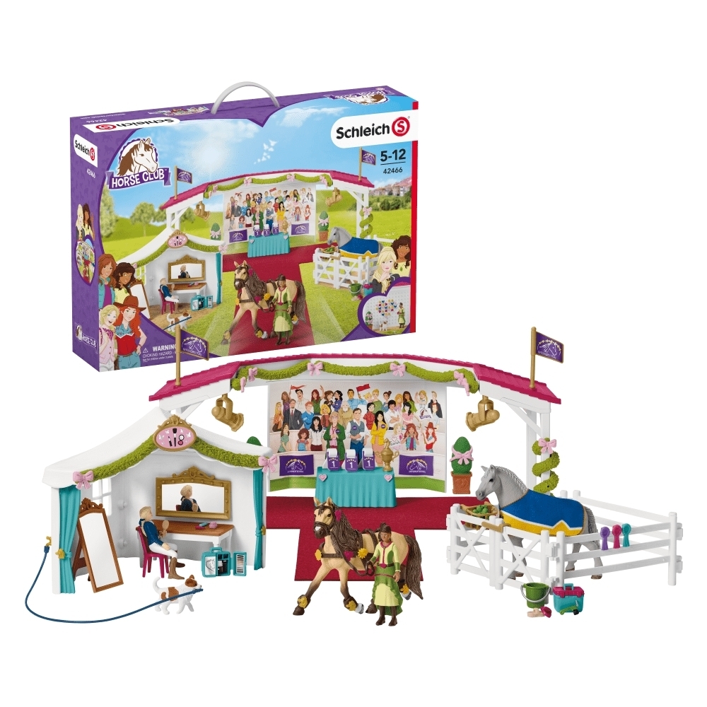 *NWT* SCHLEICH Big Horse Show Playset Horse Club Show Arena Playset